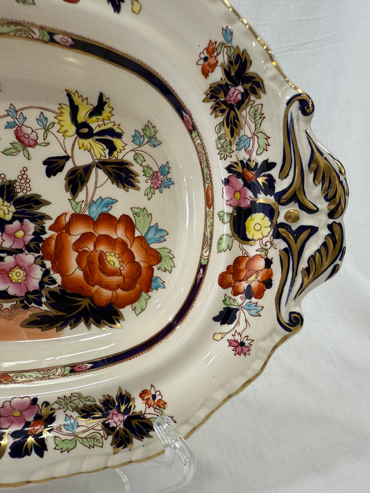 Fuente ovalada Mason’s Mandarin