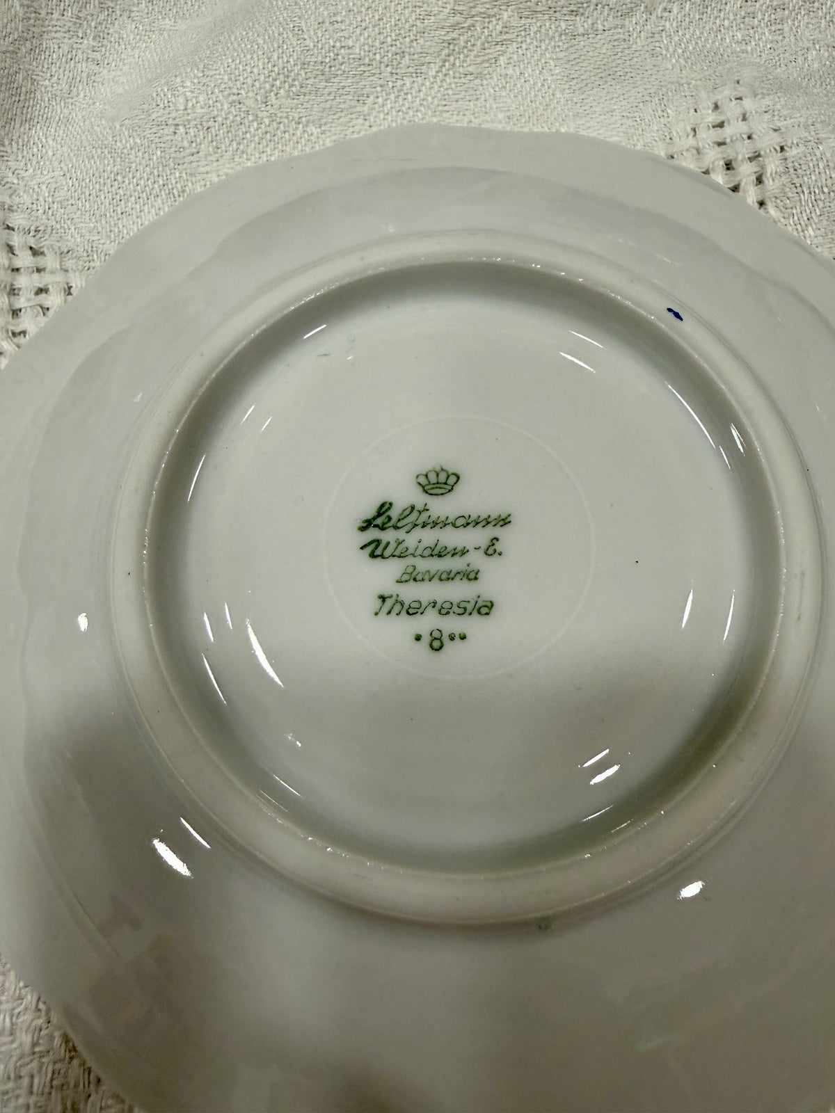 Porcelana vintage Seltmann Weiden · China Blau & Theresia