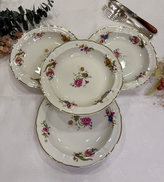 Vajilla Bernardaud Limoges antigua de porcelana francesa
