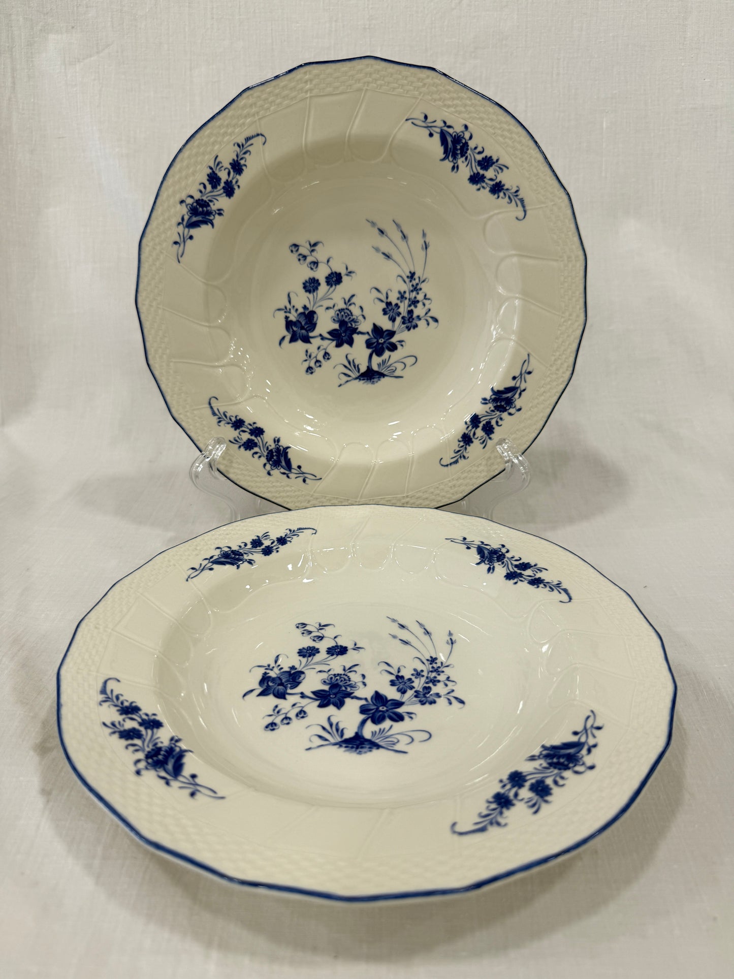 12 platos Boch Belgium (Manufacture Royale de La Louvière)