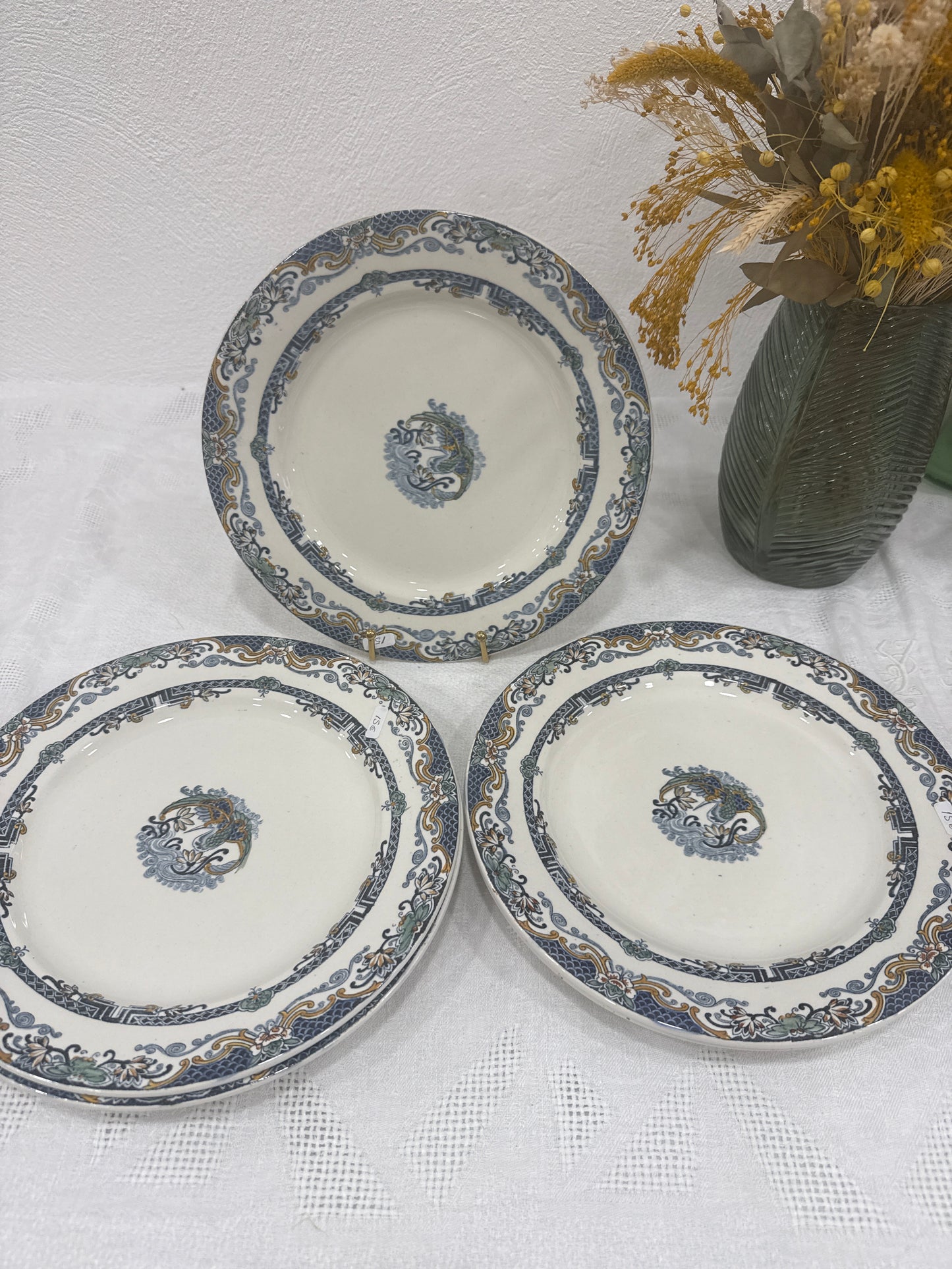 Conjunto de llanos y hondos Longwy, modelo Chinois