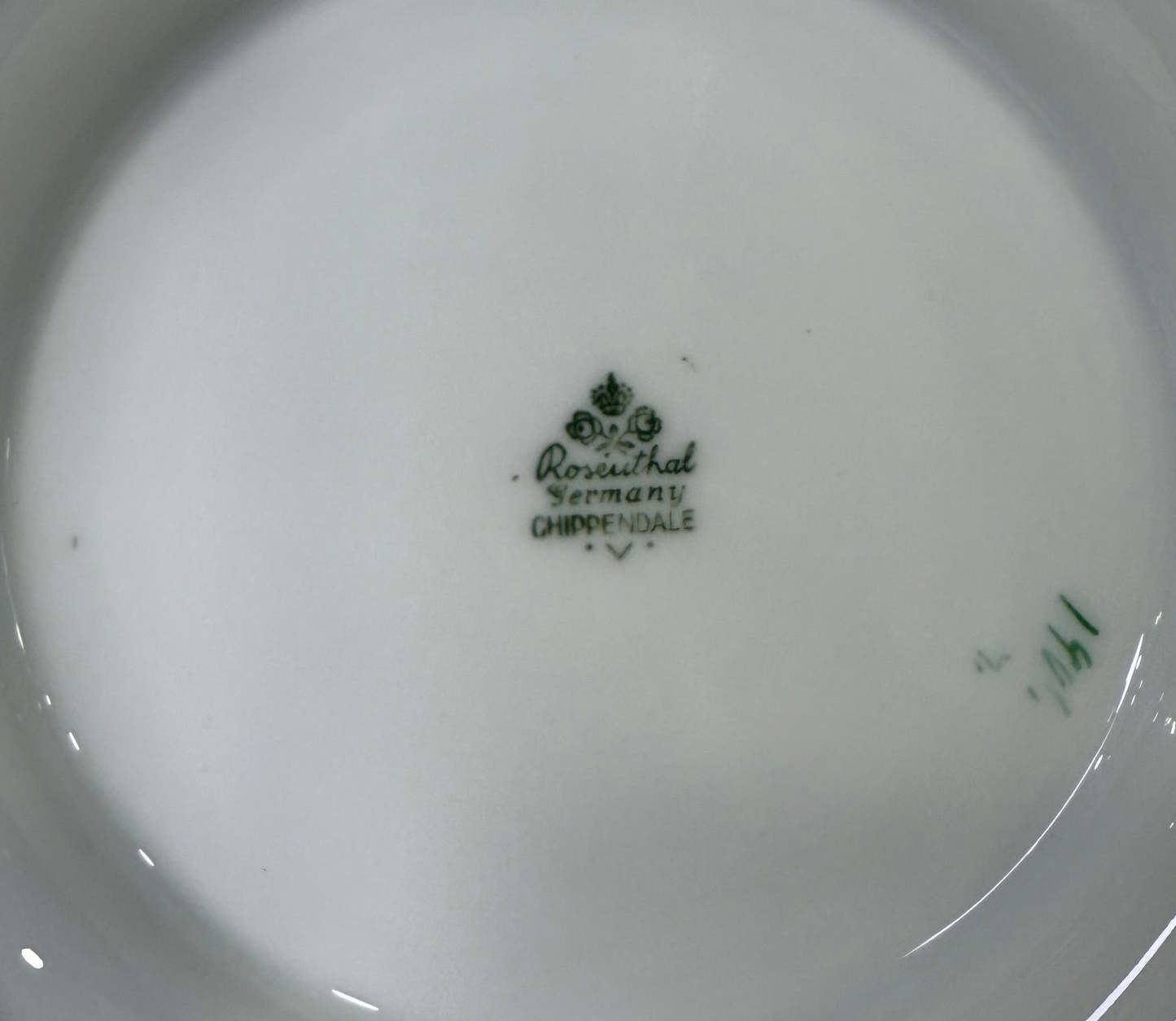 Gran fuente antigua Rosenthal Chippendale