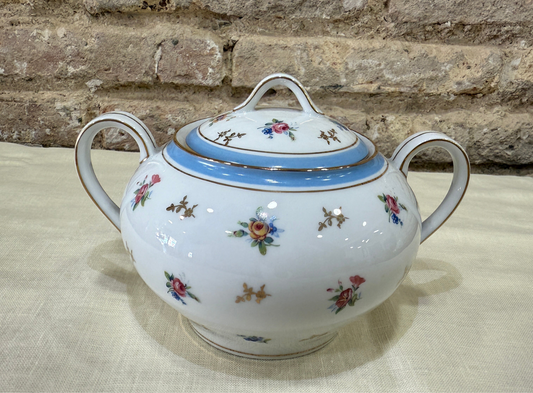 Azucarero antiguo de porcelana Limoges – Unique France