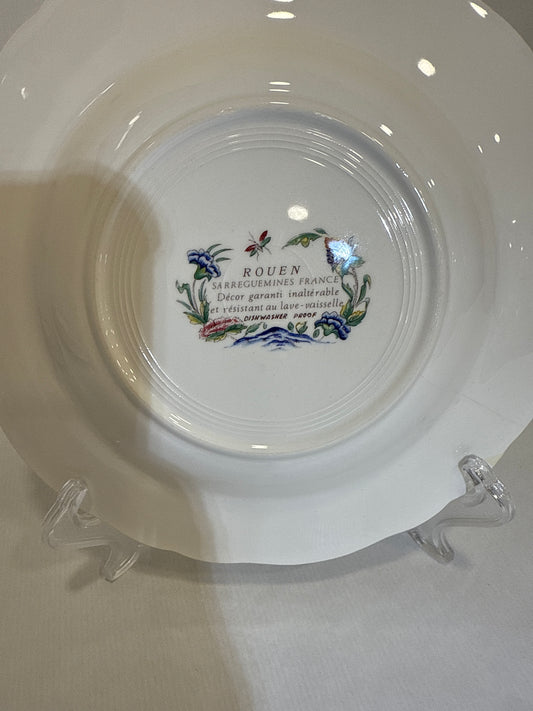 Plato hondo Sarreguemines Rouen