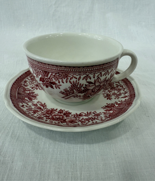 Taza con plato Villeroy & Boch “Fasan” (X UD.)
