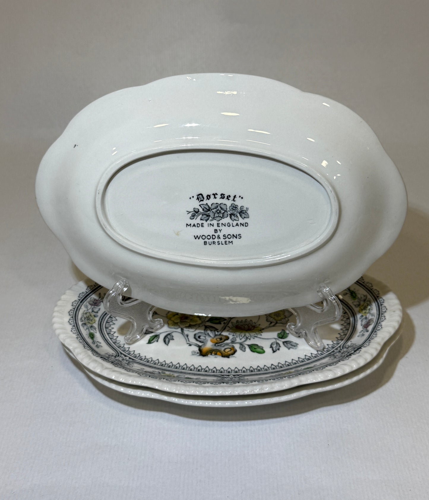 Rabanera vintage Wood & Sons Dorset (Inglaterra, c. 1950–1960)