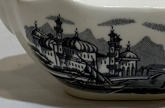 Azucarero La Cartuja de Sevilla Ochavado Negro