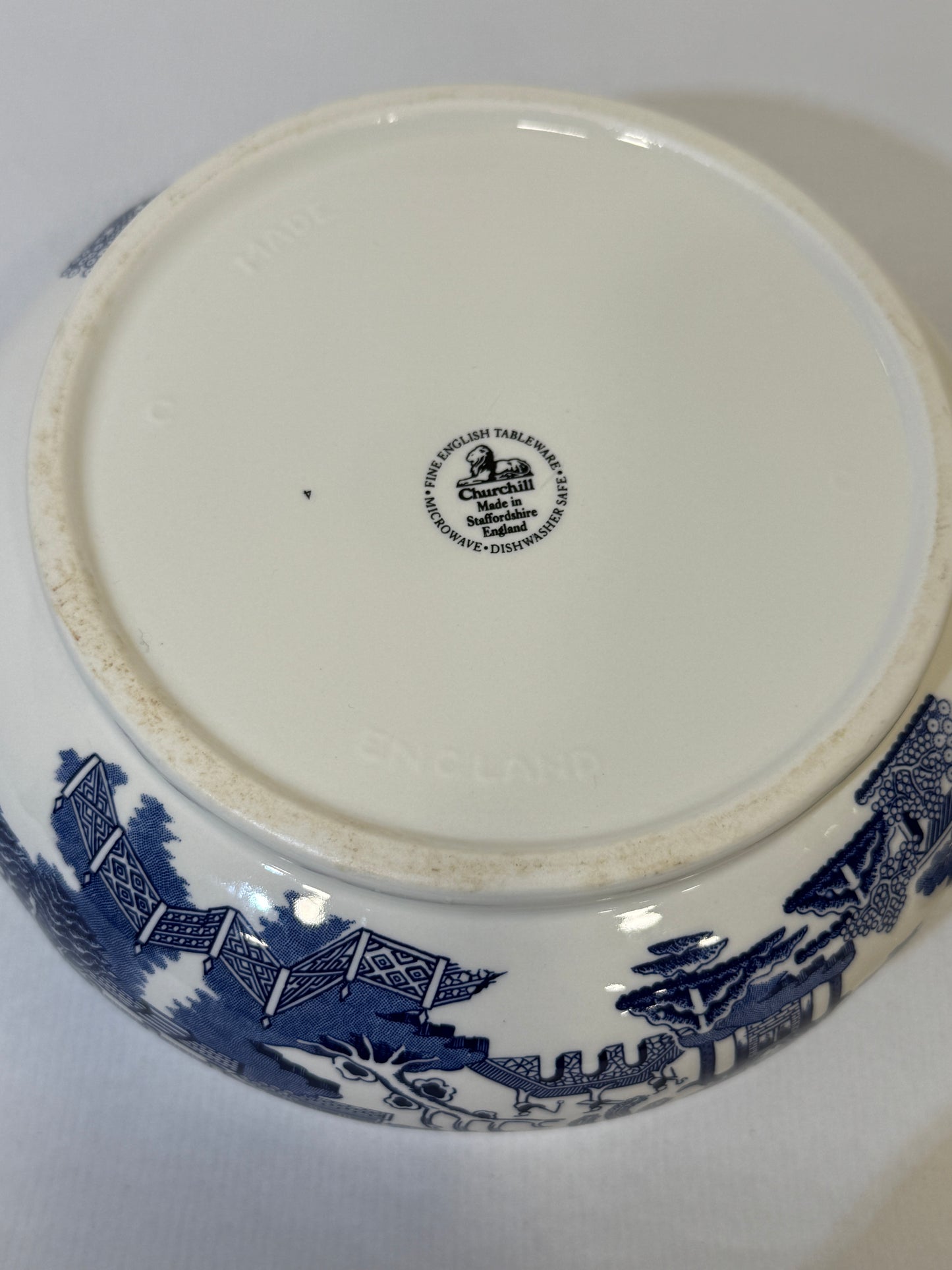 Sopera inglesa Churchill Blue Willow