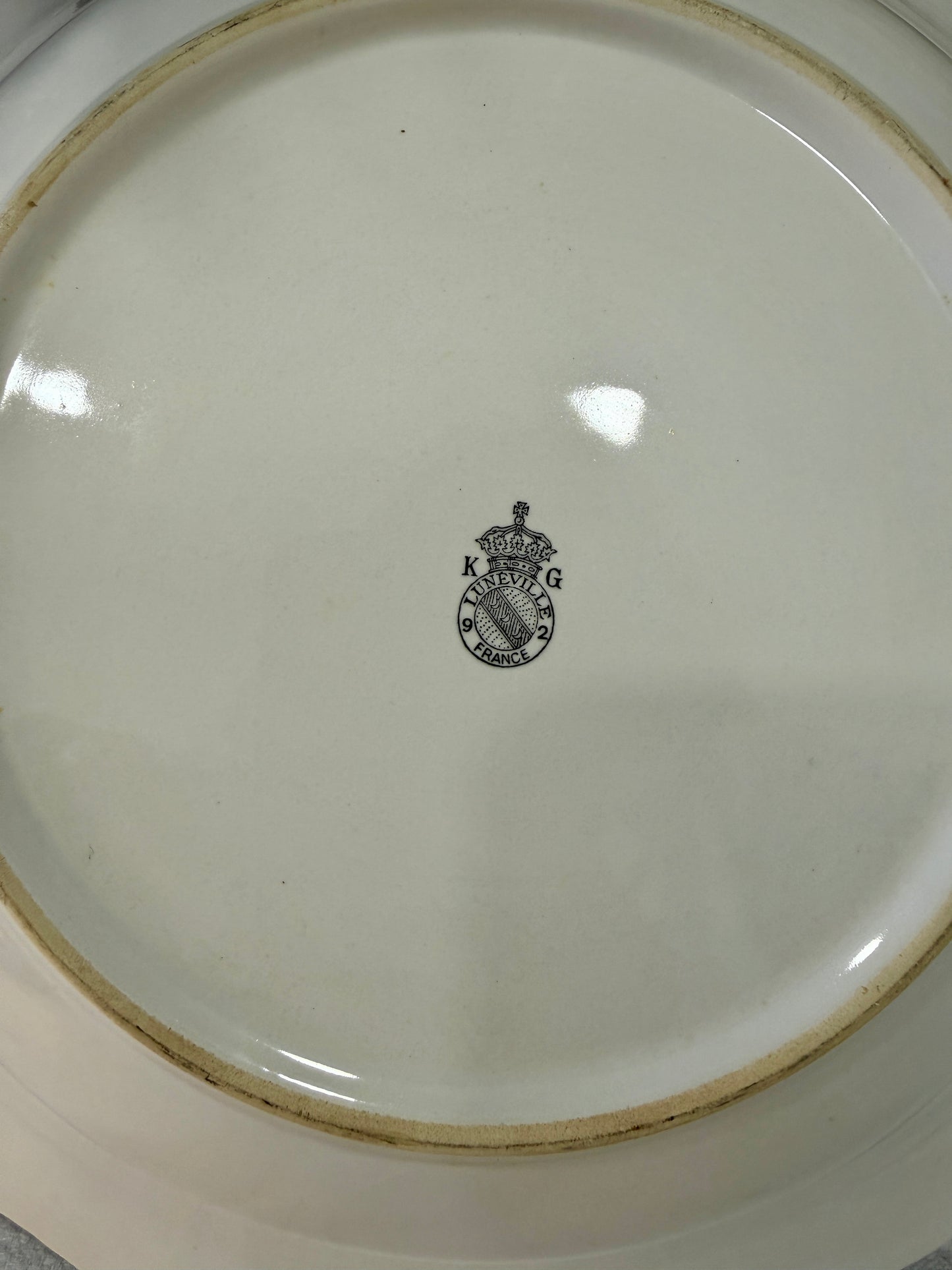 Vajilla antigua Réverbère de K&G Lunéville