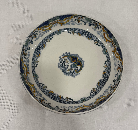 Compotiers bajos hondos Longwy Chinois (ca. 1880–1920)