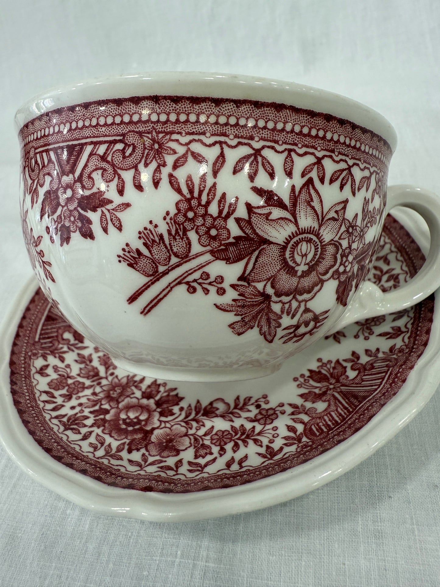 Taza con plato Villeroy & Boch “Fasan” (X UD.)