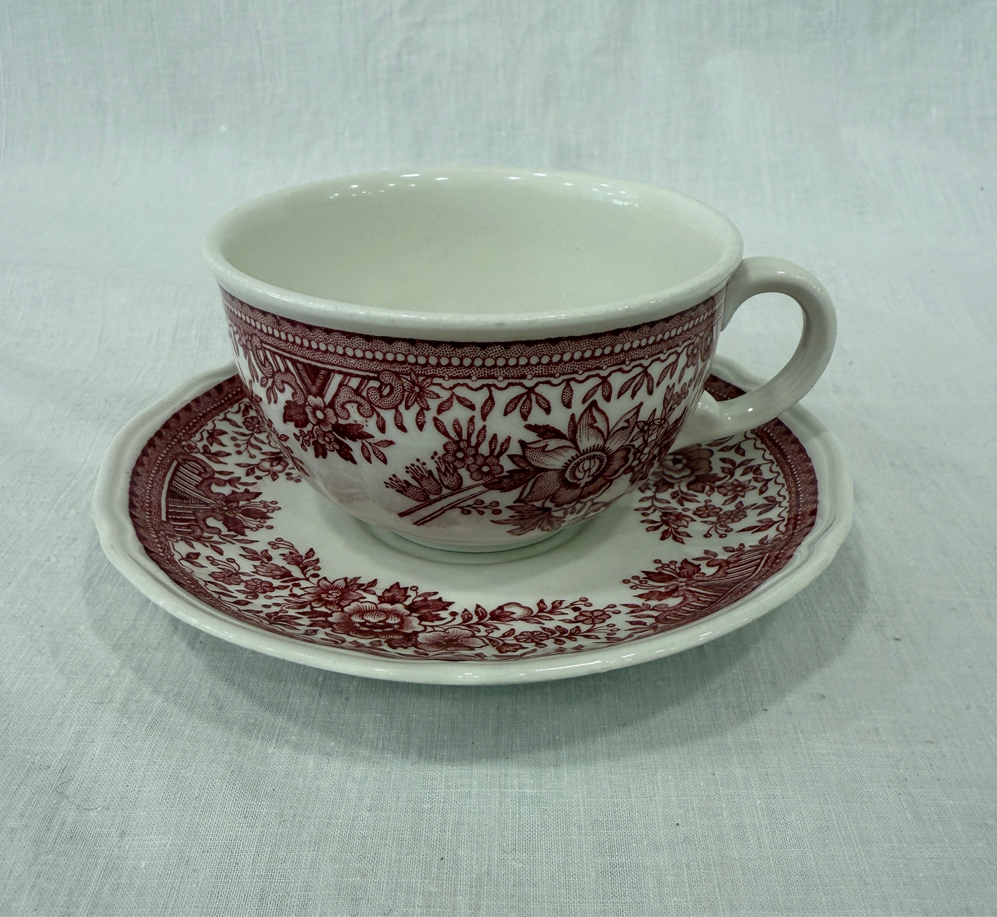 Taza con plato Villeroy & Boch “Fasan” (X UD.)