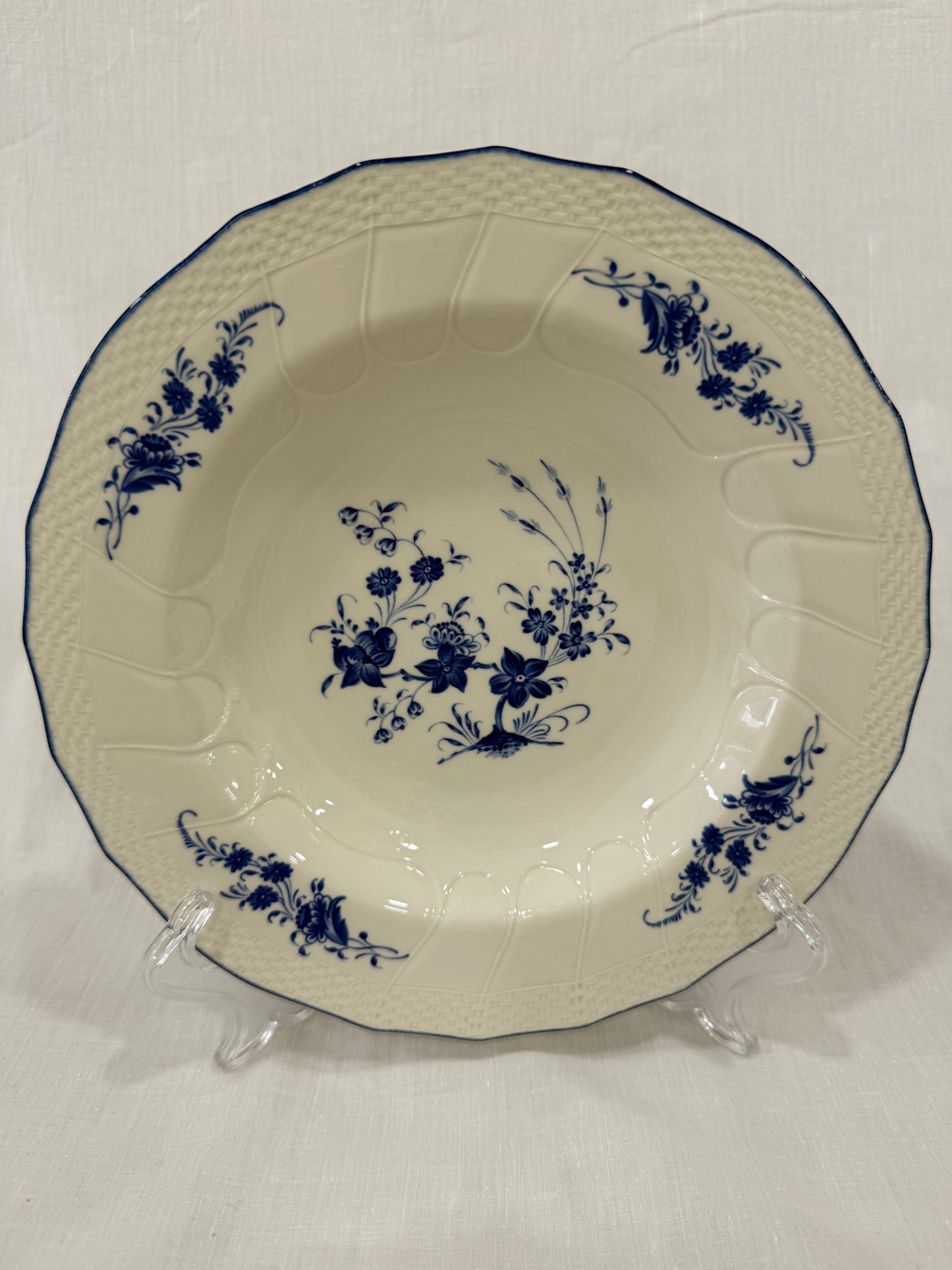 12 platos Boch Belgium (Manufacture Royale de La Louvière)