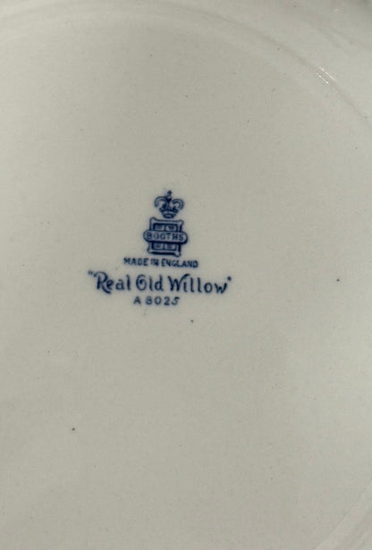 Platos Booths “Real Old Willow” – Inglaterra, c. 1920–1930