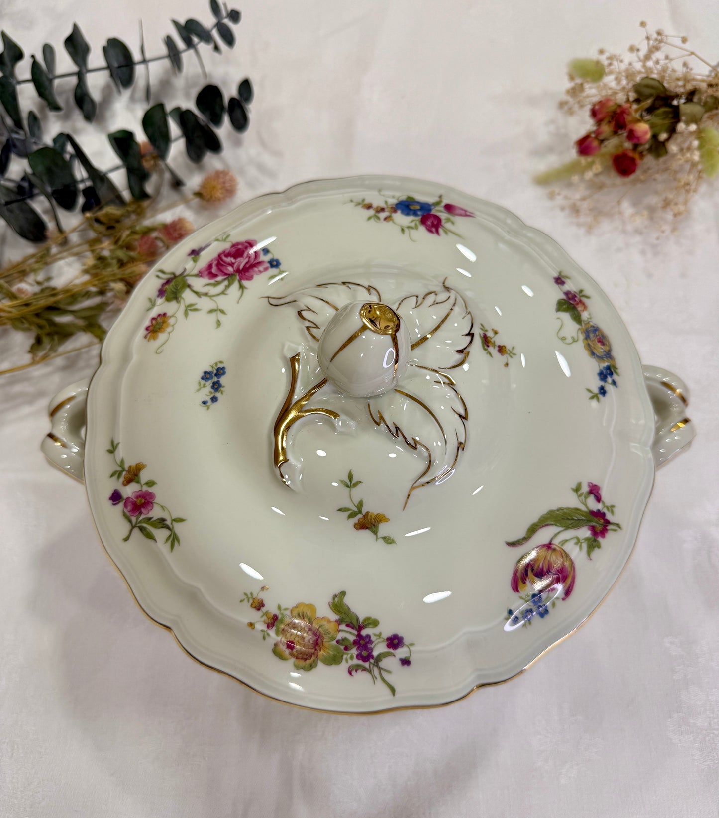 Vajilla Bernardaud Limoges antigua de porcelana francesa
