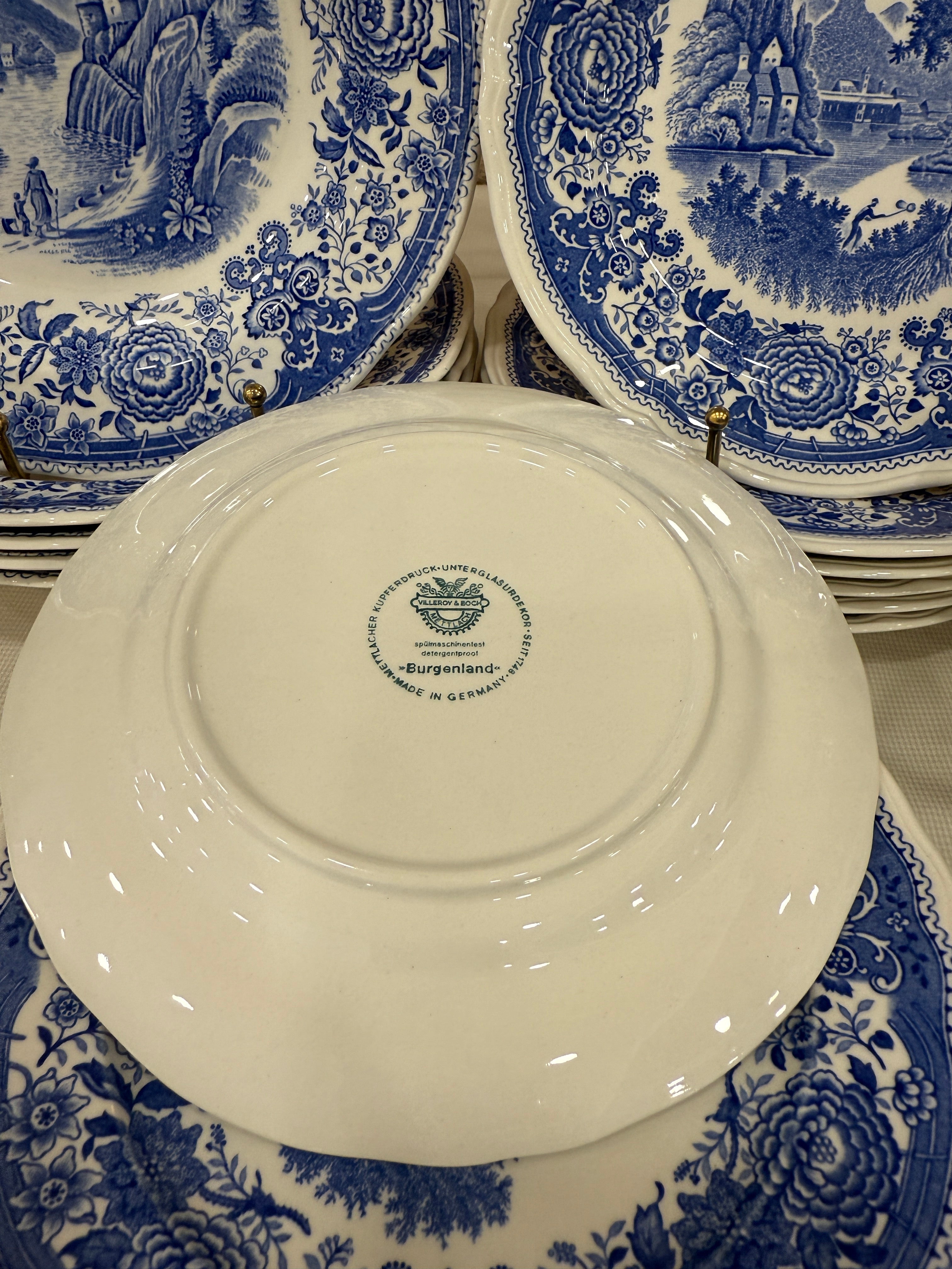 Villeroy & Boch “Burgenland” azul – Kat Vintage