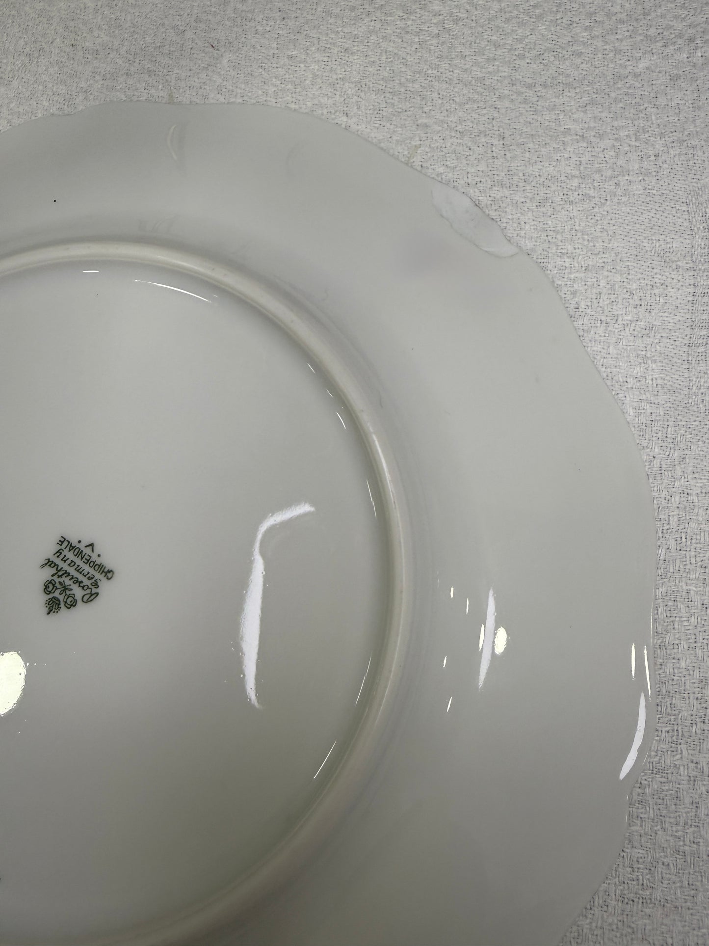 Platos de postres Rosenthal Chippendale pequeña falta