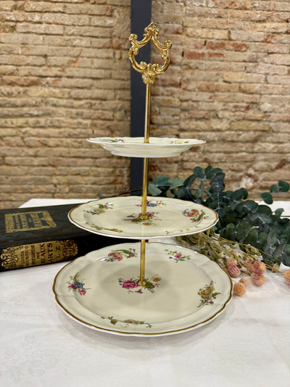 Vajilla Bernardaud Limoges antigua de porcelana francesa