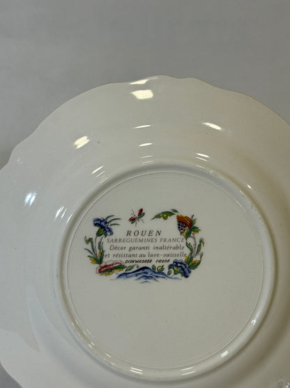 Plato de postre Sarreguemines Rouen (X UD.)
