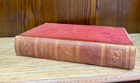 Libro antiguo Buffon 1856 obras completas historia natural