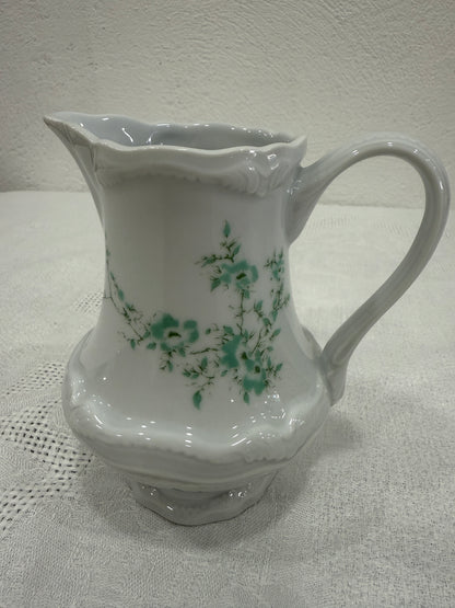 Jarra leche Bernardaud Limoges – Modelo Bonneval (verde)