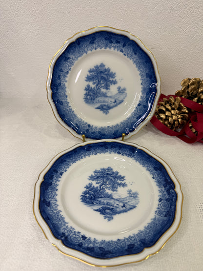 Platos de postres Rosenthal Chippendale pequeña falta