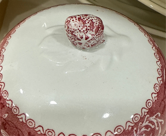 Bombonera con plato modelo Spode Copeland Camilla