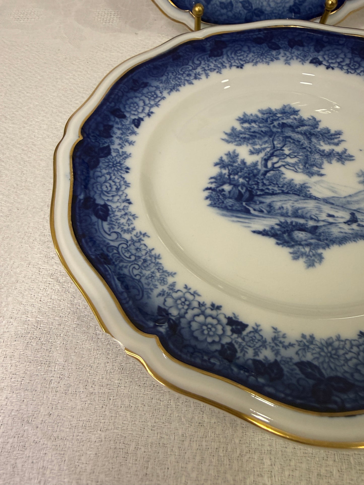 Platos de postres Rosenthal Chippendale pequeña falta