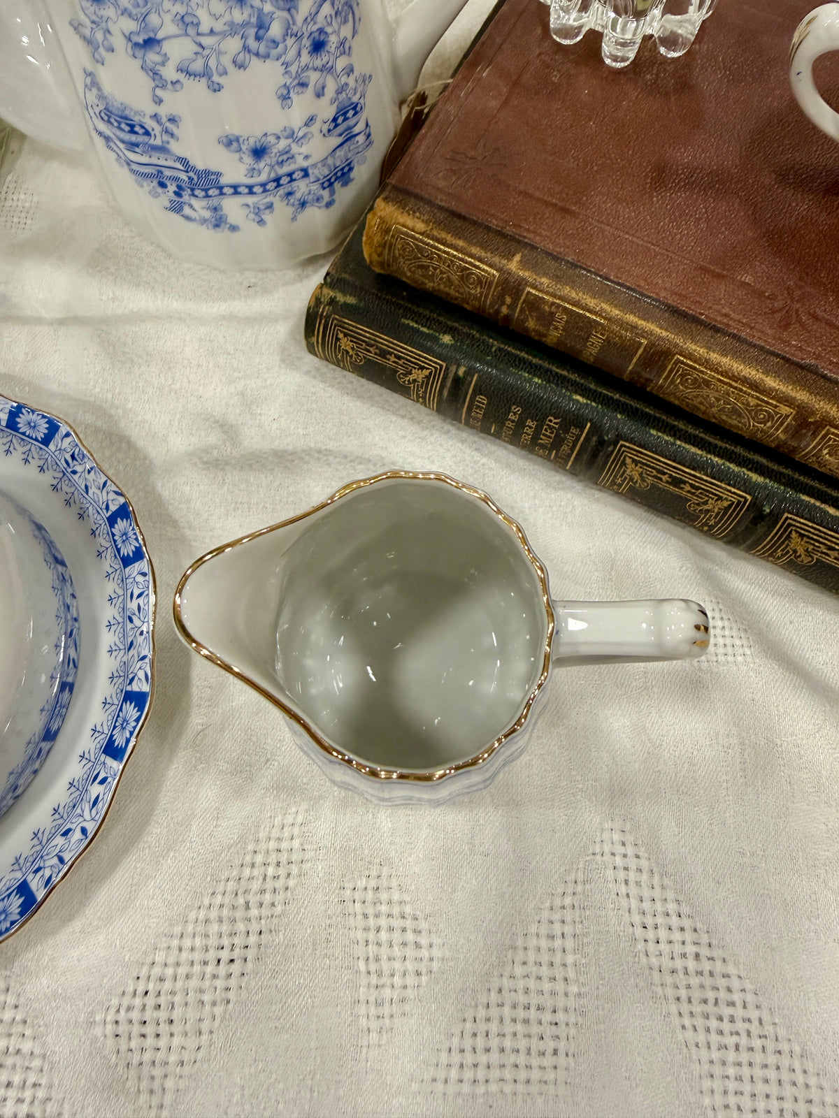 Porcelana vintage Seltmann Weiden · China Blau & Theresia