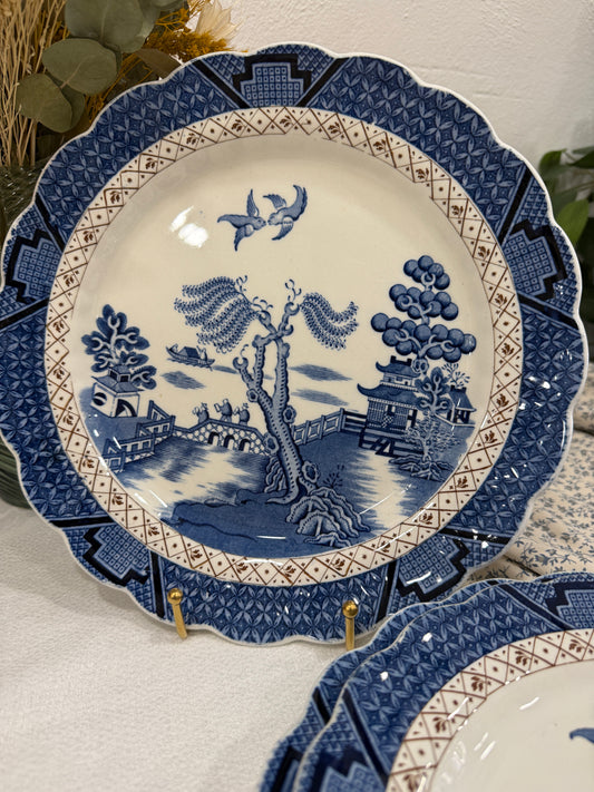 Platos Booths “Real Old Willow” – Inglaterra, c. 1920–1930