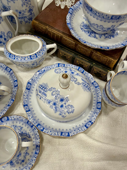 Porcelana vintage Seltmann Weiden · China Blau & Theresia
