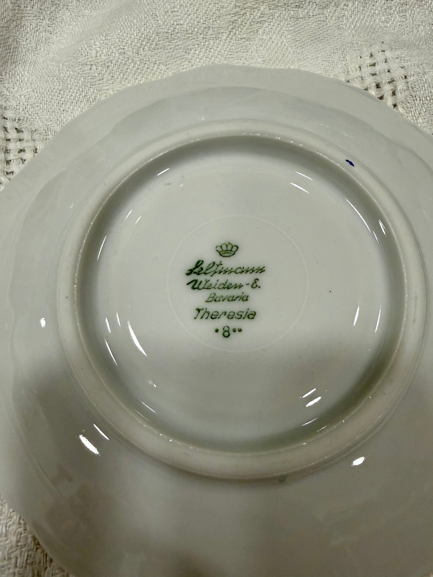 Porcelana vintage Seltmann Weiden · China Blau & Theresia