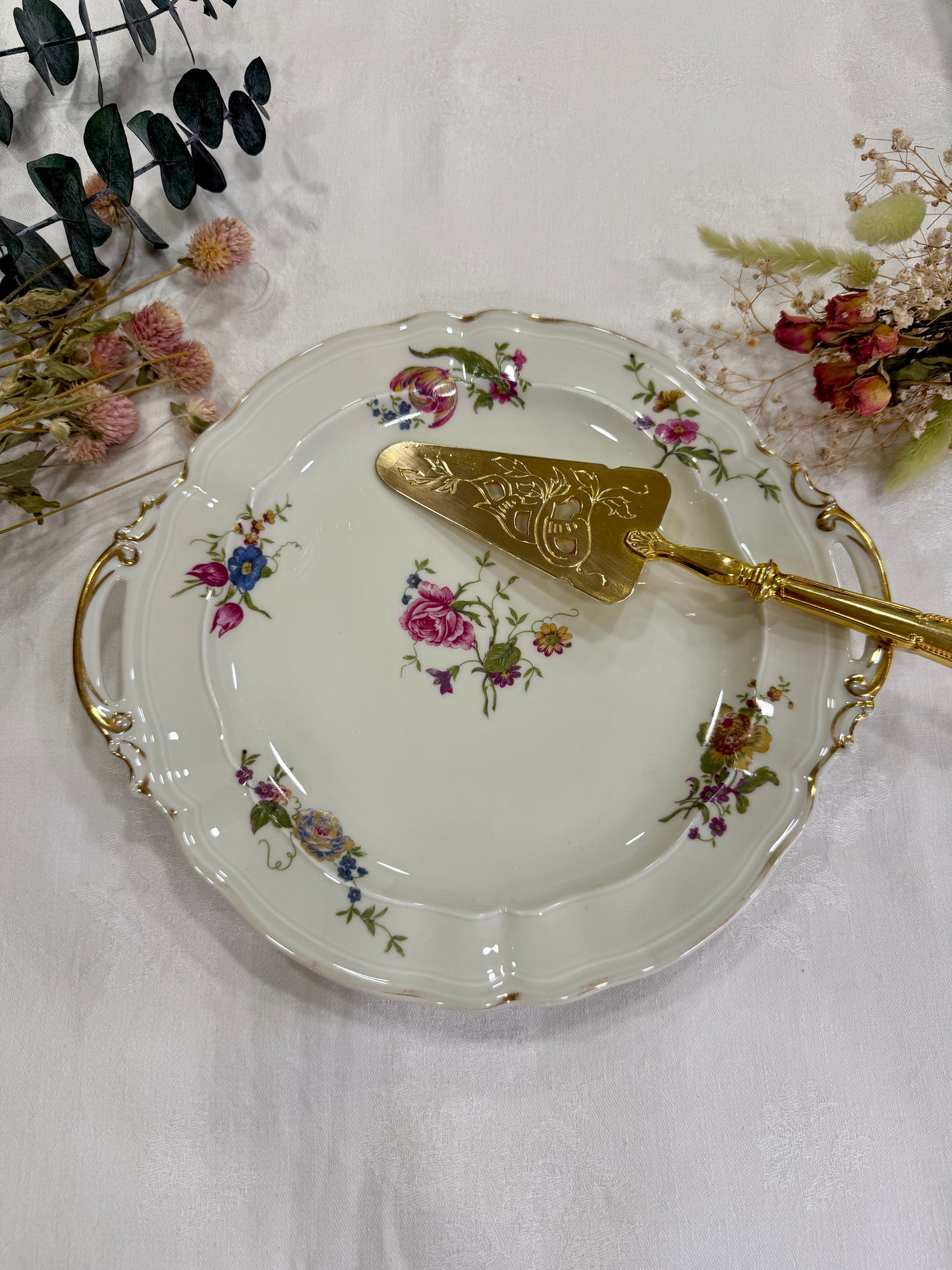 Vajilla Bernardaud Limoges antigua de porcelana francesa