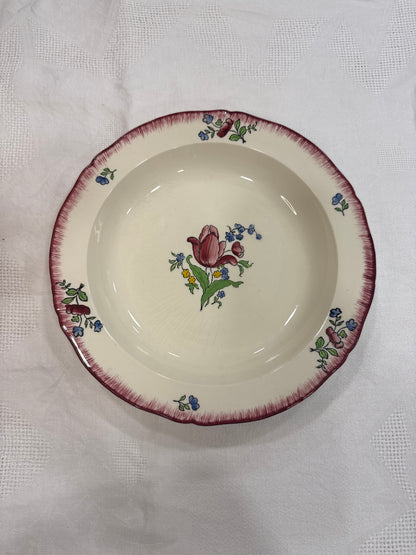 Vajilla francesa Gien Lorraine vintage           Piezas con imperfecciones