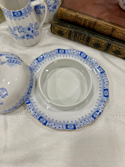 Porcelana vintage Seltmann Weiden · China Blau & Theresia
