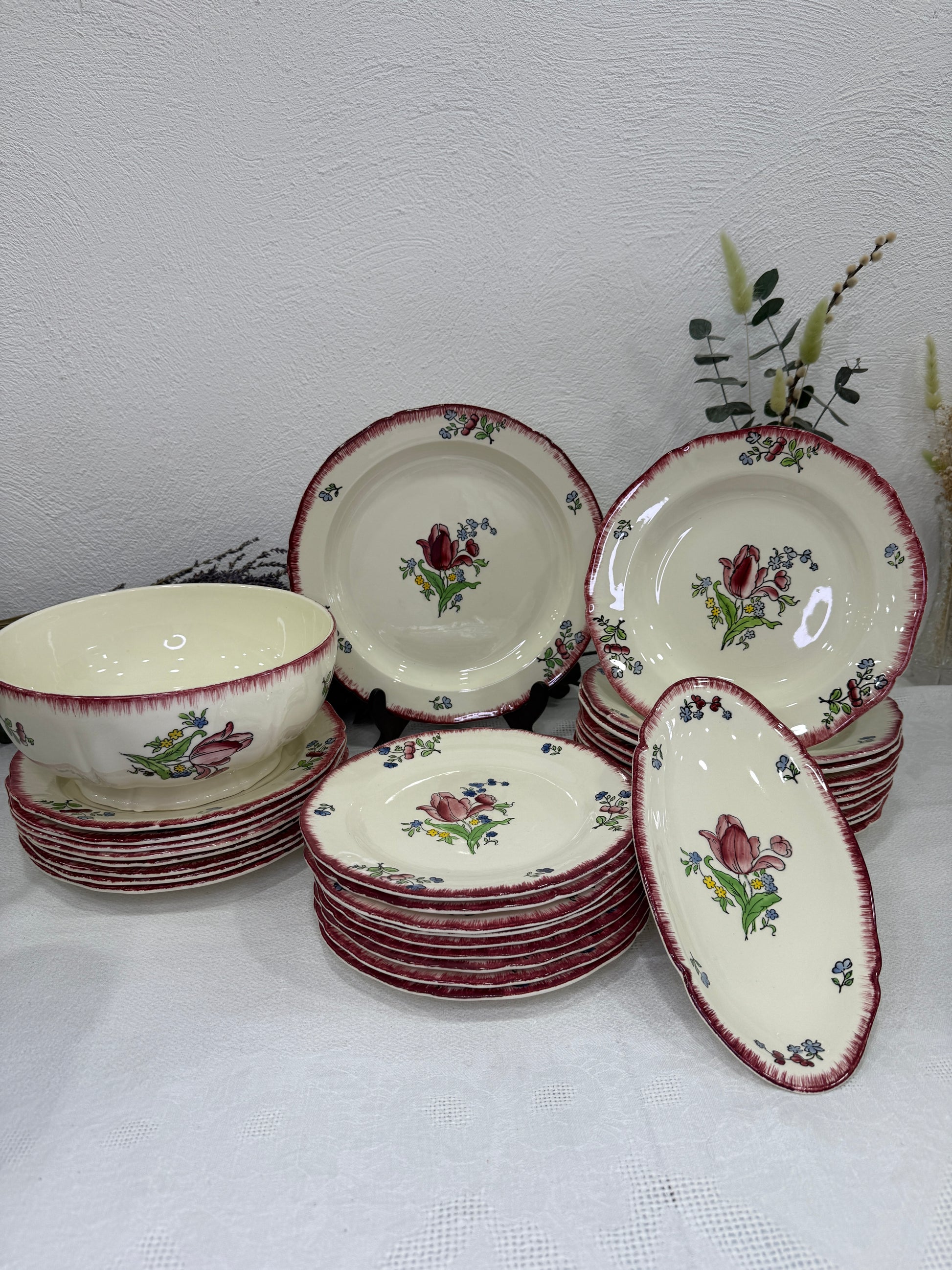 {{product_title}} vajilla antigua porcelana vintage francesa decoración mesa elegante