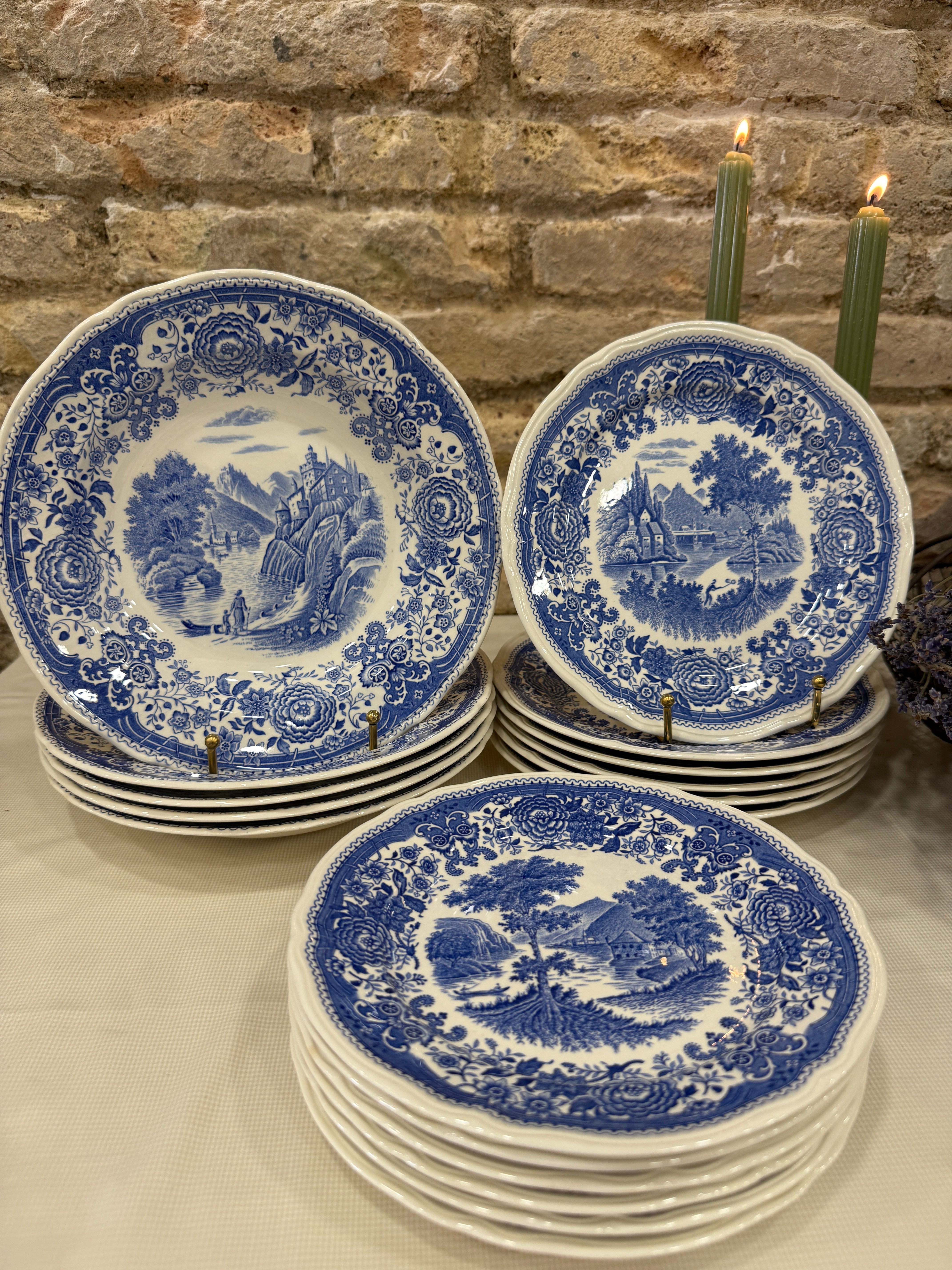 【VINTAGE】Villeroy&Boch まとめ　Burgenland Villeroy & Boch “Burgenland” azul – Kat Vintage