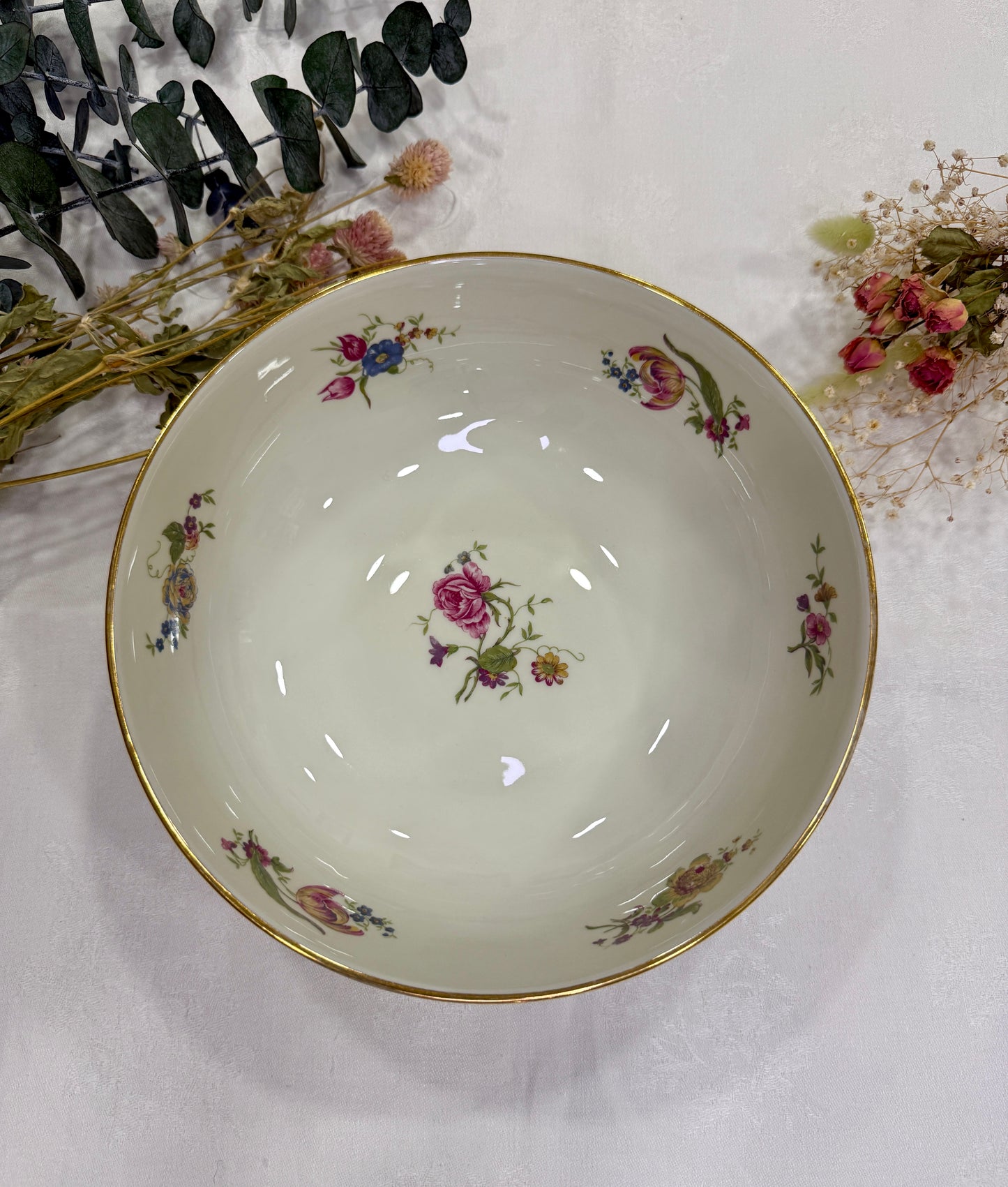 Vajilla Bernardaud Limoges antigua de porcelana francesa