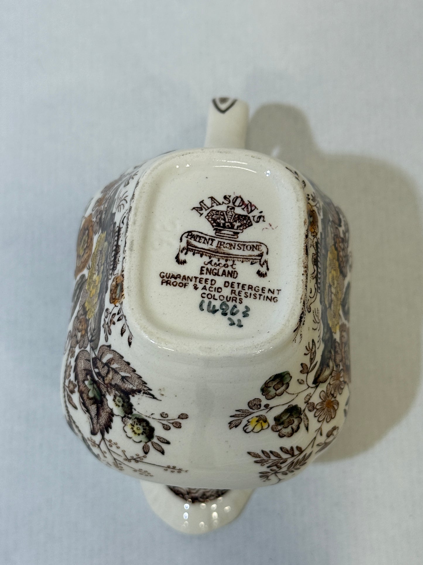 Jarra de leche inglesa Mason’s Ascot