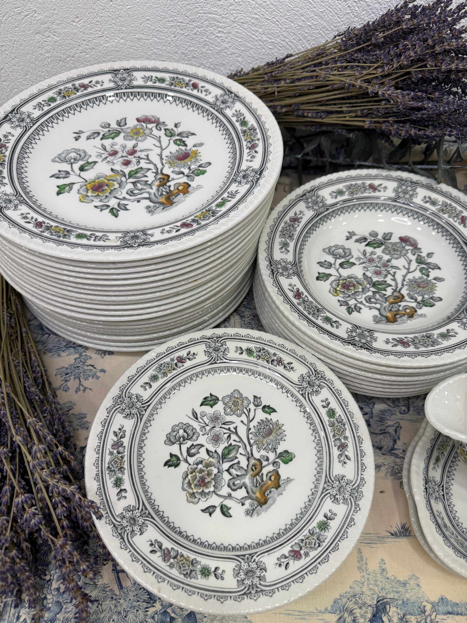 {{product_title}} vajilla antigua porcelana vintage francesa decoración mesa elegante