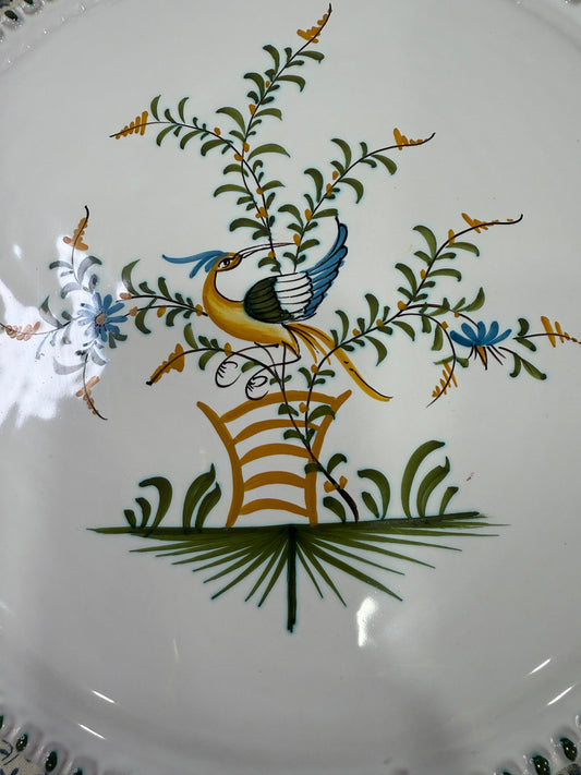 Fuente alta Moustiers Francia Pintada a mano