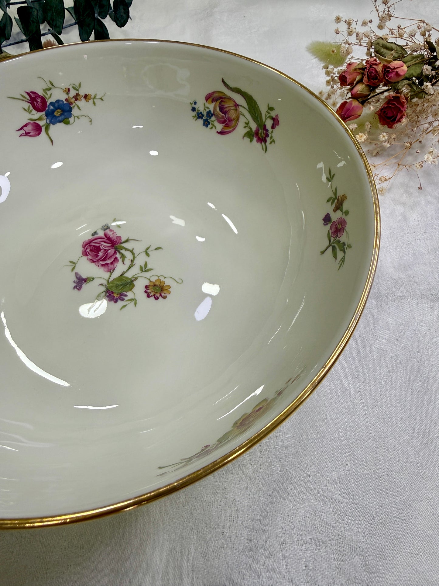 Vajilla Bernardaud Limoges antigua de porcelana francesa