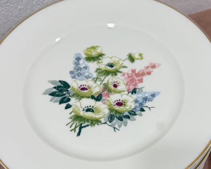 Vajilla completa Haviland Limoges – Elegancia francesa con flores campestres (Francia, s. XX)