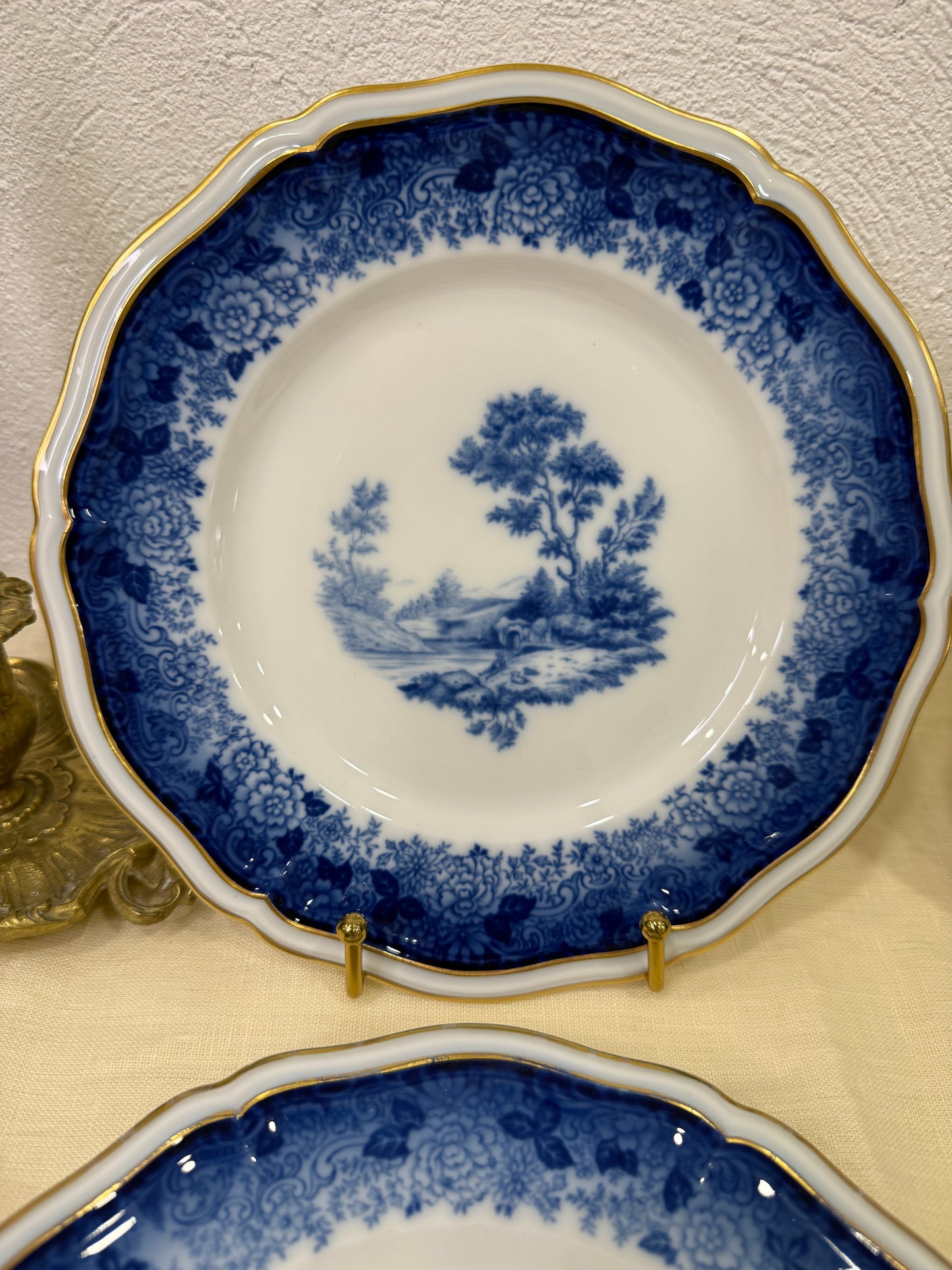 Platos llanos antiguo Rosenthal Chippendale X (UD.)