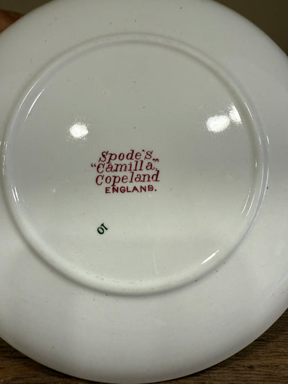 Bombonera con plato modelo Spode Copeland Camilla