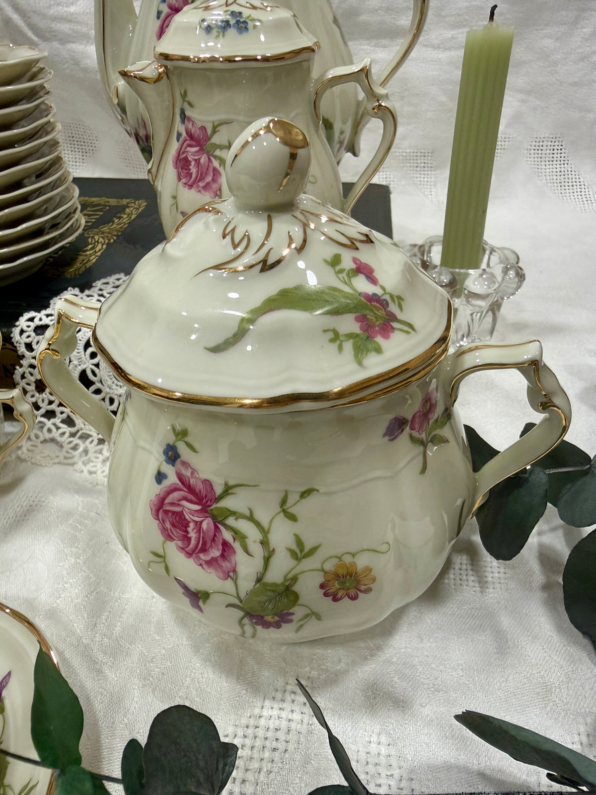 Servicio de café antiguo Bernardaud Limoges