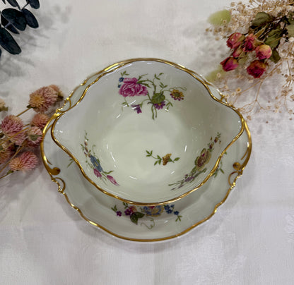 Vajilla Bernardaud Limoges antigua de porcelana francesa