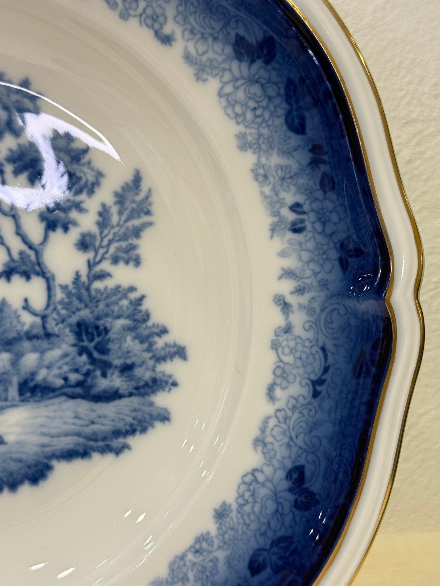 Gran fuente antigua Rosenthal Chippendale