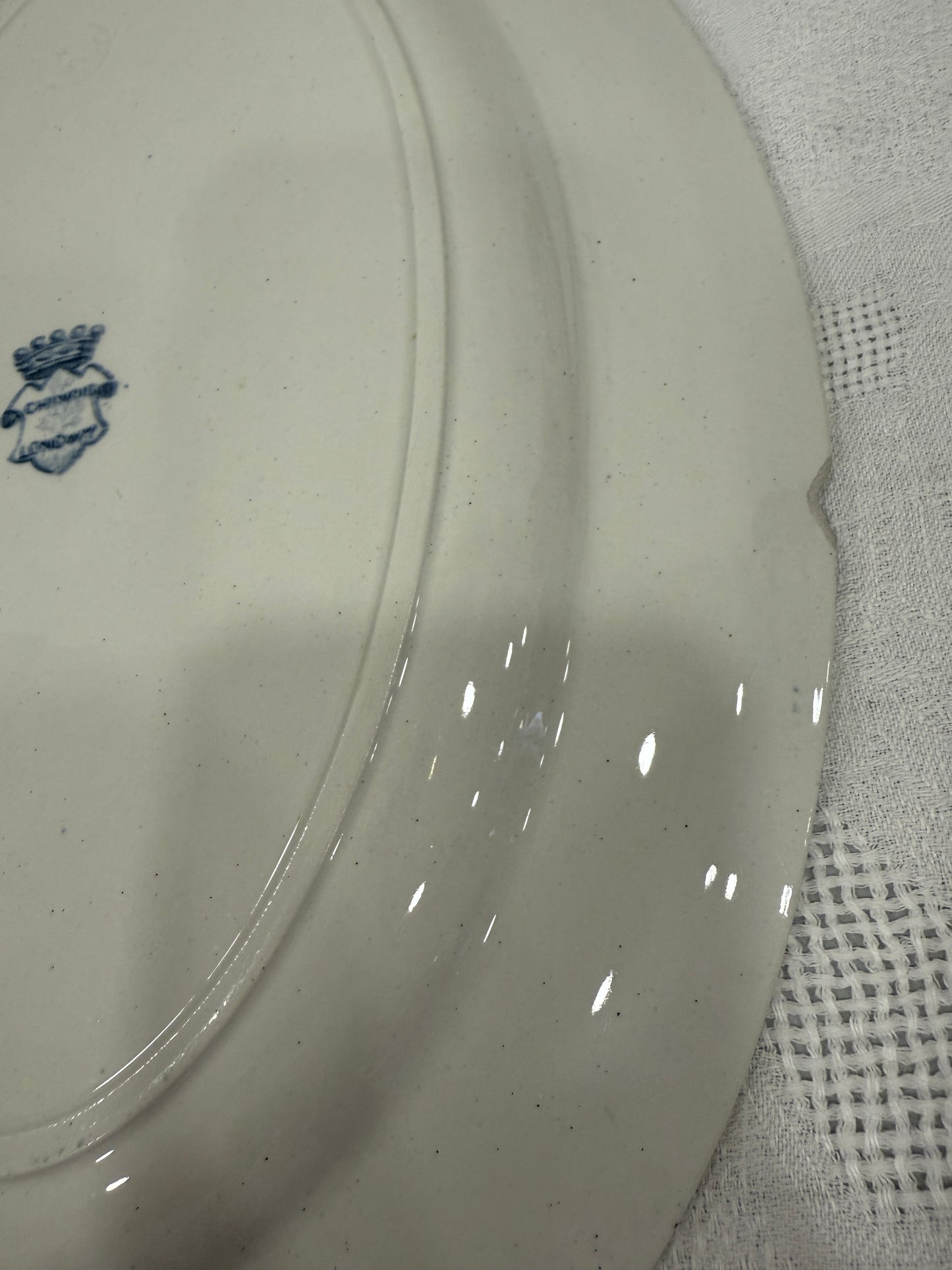 Fuente ovalada Longwy modelo Chinois