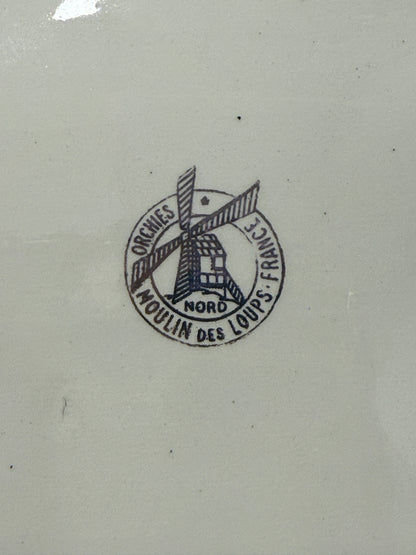 Ensaladera de porcelana Moulin des Loups Orchies